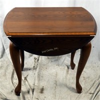 Queen Anne Wood Small Drop Leaf Accent