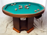 3 In 1 Poker Bumper Pool Dining Table