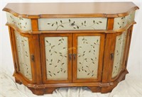 Vintage Wood Decorative Side Board Cabinet