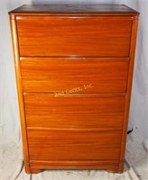 Vintage Mid Century Huntley Wood Dresser Chest