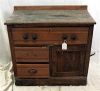 Small Rustic Antique Cupboard
