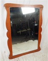 Vintage Large Colonial Mid Century Large Mirror