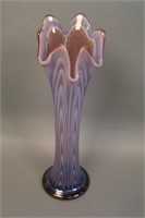 11 1/8” Fenton Boggy Bayou Standard Swung Vase –