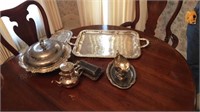 Lot of Silver Plate