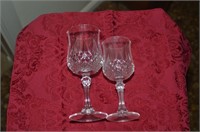 35 PIECES OF CRYSTAL STEMWARE AND GLASSES