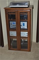 VINTAGE HOME STEREO CABINET