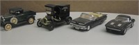 1:32 Scale - Lot of 4 Cars