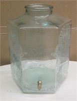2.5 Gallon Glass Container With Spigot