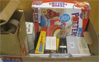 Pottery Wheel and More Miscellaneous Box Lot