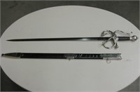 37" Sword w/ Sheath
