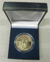 Replica 1933 Gold Plated St. Gaudens Coin w/ Case