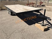 7x16 Utility Trailer with Ramps