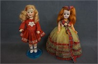 1950's Ideal Mary Heartline Doll & Red Head Doll