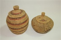 Two Round Baskets