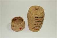 Woven Jar And Cup