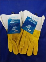 2 Pairs BlueSheild Welding Gloves
