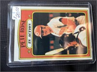 PETE ROSE 1972 TOPPS 'IN ACTION' CARD #560 - NICE!