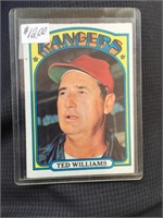 Ted Williams 1972 topps