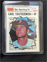 1970 Topps Baseball Card # 10 Carl Yastrzemski Ya