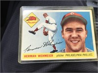 1955 Topps #29 HERMAN WEHMEIER Philadelphia Phills