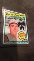 Johnny bench 1969 the sporting news vintage card
