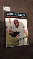 Frank Robinson 1971 tops vintage baseball card