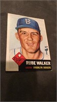 Rube Walker 1953 Topps