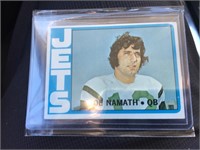 1972 Topps Joe Namath Card # 100 NM