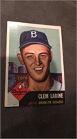 Clem labine 1953 Topps Card