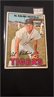 Al Kaline 1967 tops vintage baseball card