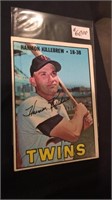 Harmon Killebrew 1967 tops vintage baseball card