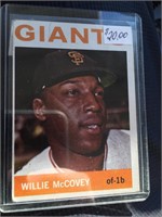 1964 Topps Baseball Card - #350 Willie McCovey - s