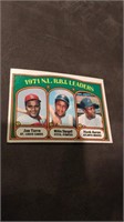 1972 tops and LR VI leaders Hank Aaron Willy