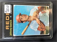 1971 TOPPS #250 JOHNNY BENCH REDS