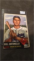 Bill Antonello 1953 Bowman Card
