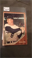 Al Kaline 1962 Topps Vintage Card