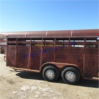 1988 GN livestock trailer