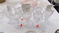 Pressed Glass Cordial Lot