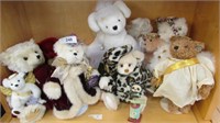 Shelf Lot Of Annette Funicello Bears