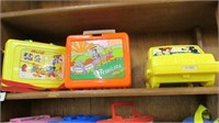 Shelf Lot of Lunch Boxes ~ Tropicana