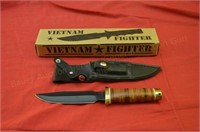 Vietnam Fighter Knife with Sheath in Original Box