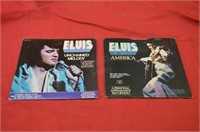 (2) Elvis Collectible Records