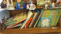 Shelf Lot FULL of Vintage Disney Books