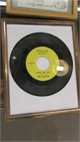 Love Me Do Beatles Record~Framed