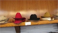 (10) Vintage Cowboy Hats