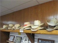 (15) Vintage Cowboy Hats