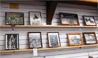 (11) Framed Old West Pictures, Copies, etc