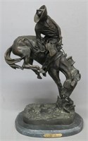 LARGE FREDERICK REMINGTON BRONZE RECAST