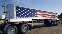 2007 Vantage 34' Aluminum Frameless Dump Trailer