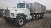 1999 Mack 7 Axle RD690S Dump Truck